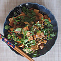 Mijoté de légumes et tofu à la sauce coréenne 