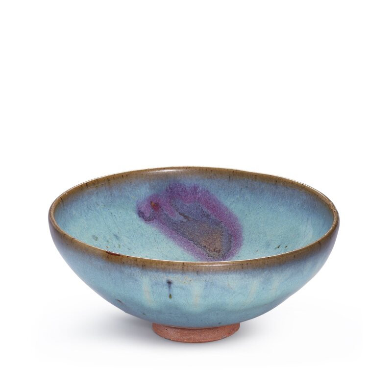 A Junyao purple-splashed bowl, Jin - Yuan dynasty