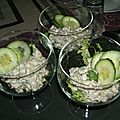 Salade de chevreuil aux cornichons