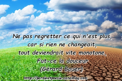 Regretter Si Changer Monotone Gerard Bauer Citation In L Europe Sentimentale Vois Et Viens