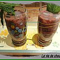  plat roquelaure et smoothie violet
