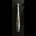 A silver garment-hook, warring states period