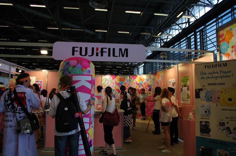 Stand Fujifilm dans l'espace Kawaii Area