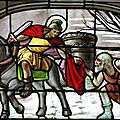 St Martin Evêque de Tours donnant son manteau à un pauvre