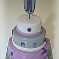 Gâteau inspiration couture