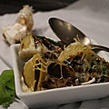 Lumaconis farcis aux champignons