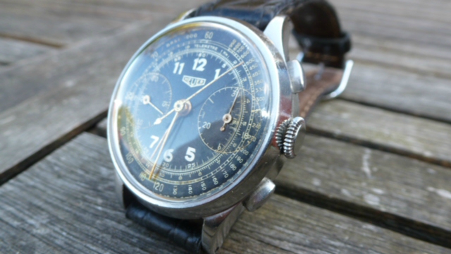 Heuer hot sale valjoux 23