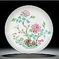 A famille-rose saucer dish, mark and period of yongzheng (1723-1735)