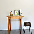 Petite table vintage bois