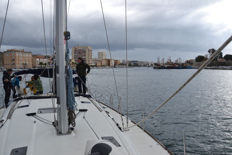 Zadar, départ du port, mardi 27 octobre 2020