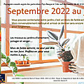 👨‍🌾 septembre 2022 au jardin par paysagiste pays basque et paysagiste landes.