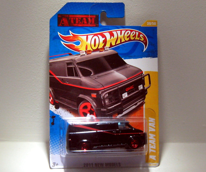 Gmc Van A Team (Hotwheels 2011)