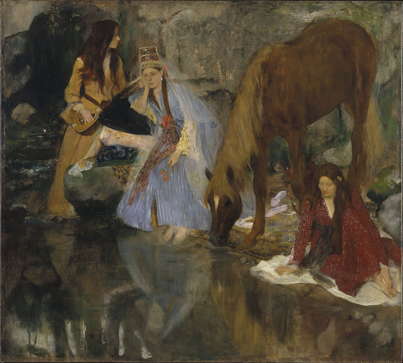 Degas, Mlle Fiocre dans le ballet la source