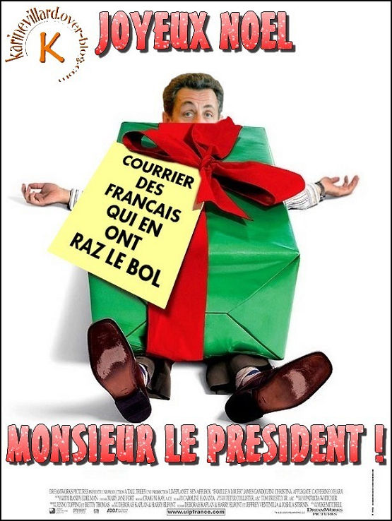 JOYEUX NOEL MONSIEUR LE PRESIDENT ! - SarKozY News - Revue de presse