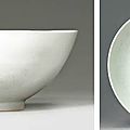 A fine early ming white-glazed bowl with incised and anhua decoration, lianci, yongle period (1403-1425) 