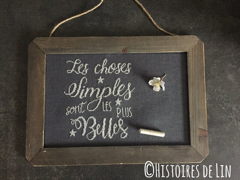 les choses simples