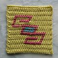 Carré crochet facile n°83