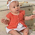 Veste printanière pour bébé