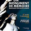 Un monument de mémoire : bonchamps par david d’angers