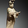 Dame de cour, Chine, Dynastie des Tang (618 – 907), 8° siècle