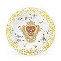Some of the greatest royal dinner services ever to grace a table head bonhams sale of european ceramics