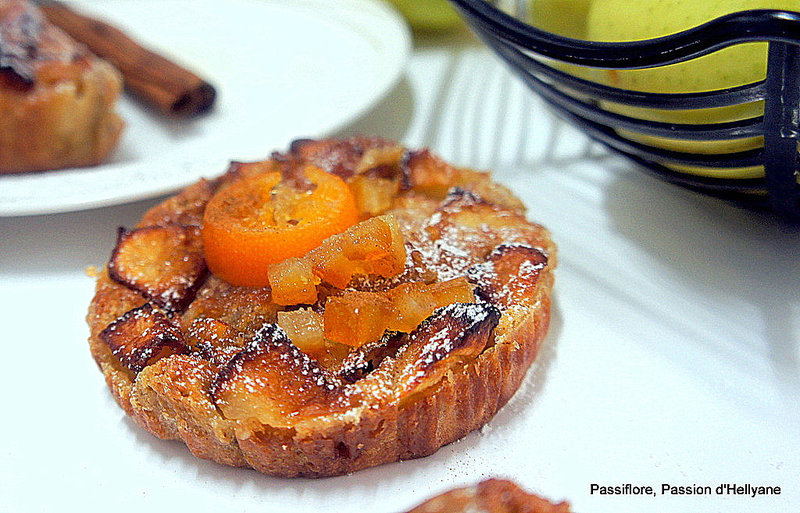 Mini clafoutis poires /fruits confits - Passiflore, Passion d'Héllyane