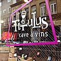 Titulus, caviste et bar à vins vivants