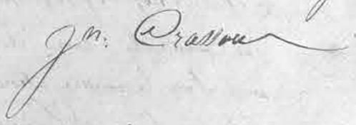 Joseph-Claude-Augustin signature