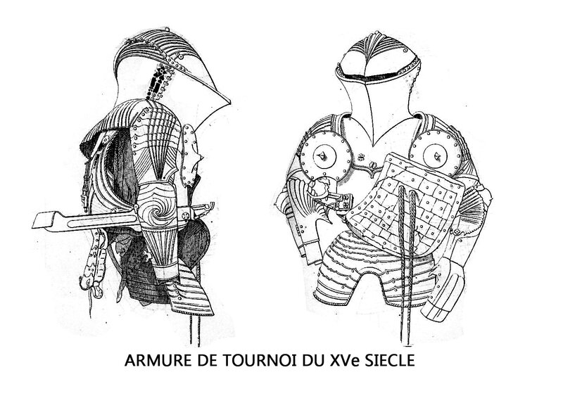 Costume Militaire des (Chevaliers) Français en 1446 / René de Belleval 