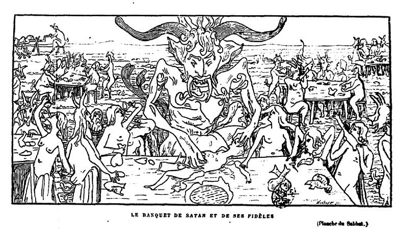 Le banquet de Satan in Jules Bois