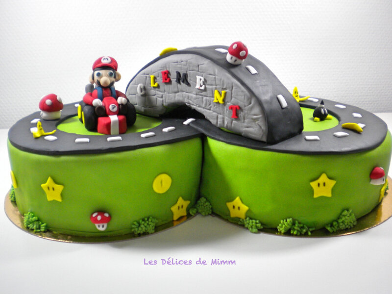 Gâteau Super Mario Kart 9