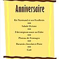 Fête de Famille pour un anniversaire