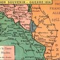 Les frontières en 1914