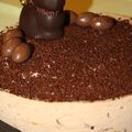 Dessert de paques: chocolat caramel