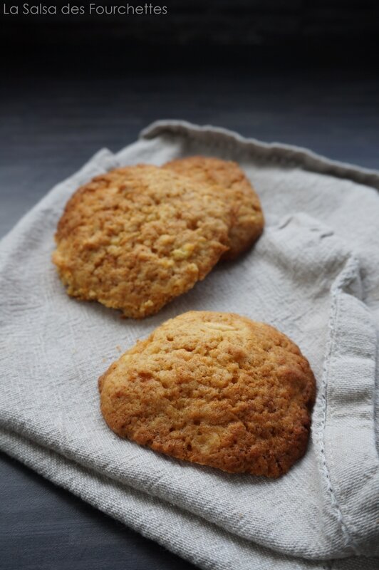 COOKIES Au Chocolat Blanc - LA SALSA DES FOURCHETTES