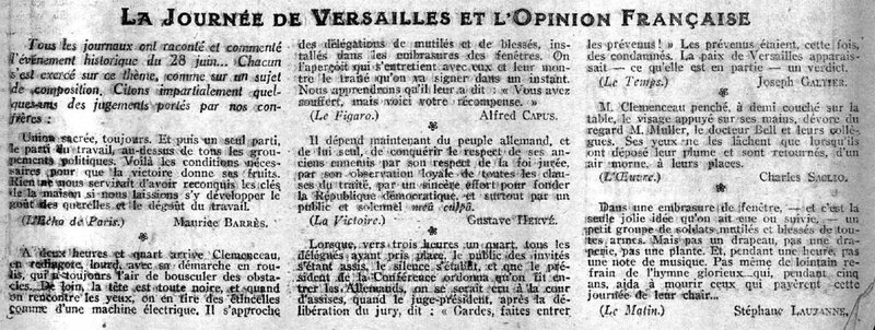 Annales traité de Versailles1