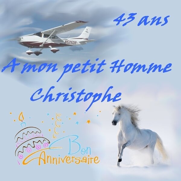 Bon Lundi Et Bon Anniversaire Christophe L Univers De Patounette Et Ses Amis Es