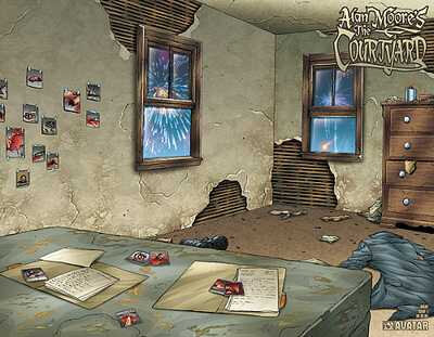 avatar alan moore's the courtyard 01 wraparound cover