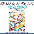 Défi 322 du 22 mai 2017 - cartes de kinna,scrapacrolles et de notre invitée d'honneur kcendres