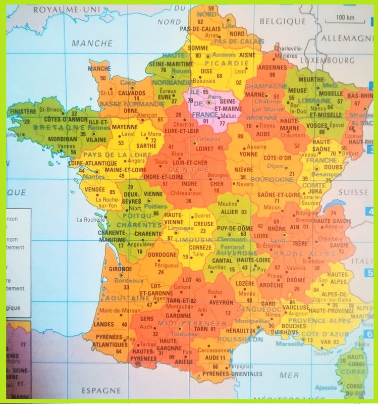 régions de France