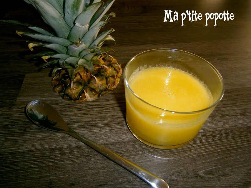 Compote d'ananas Ma p'tite popotte