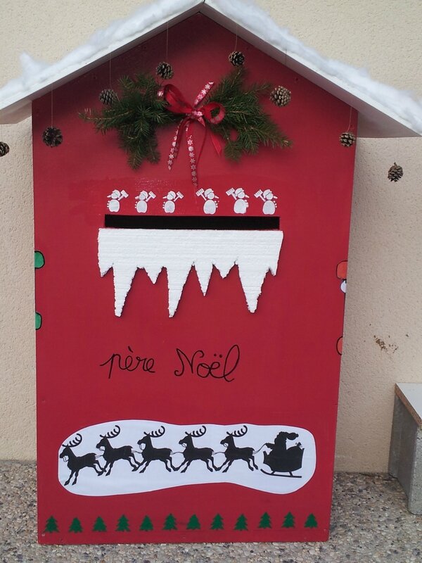 boite a lettre du pere noel