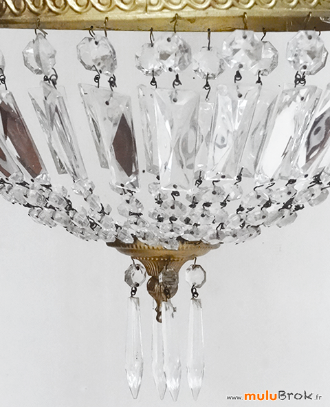 LUSTRE MONTGOLFIERE PAMPILLES 2 muluBrok Vintage