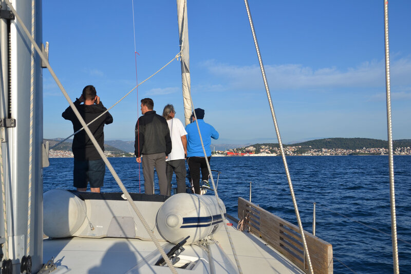 Baie de Trogir, à la recherche du drone, vendredi 30 octobre 2020 (1)