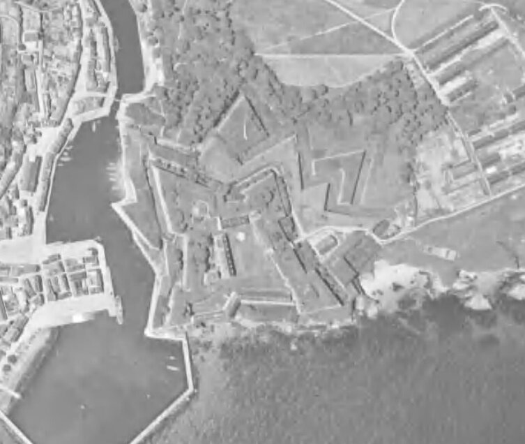 citadelle belle ile en mer 1952