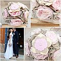 Le bouquet de mariage d'hiver beige, rose & ivoire de pauline ♥