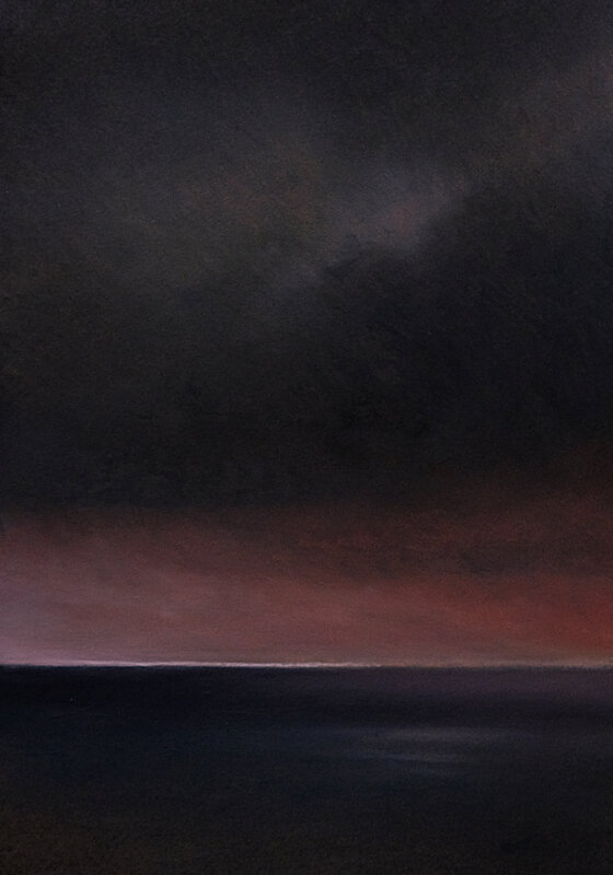 horizon elevation 85 pastel à l'huile, 45 x 32 cm oct 2018