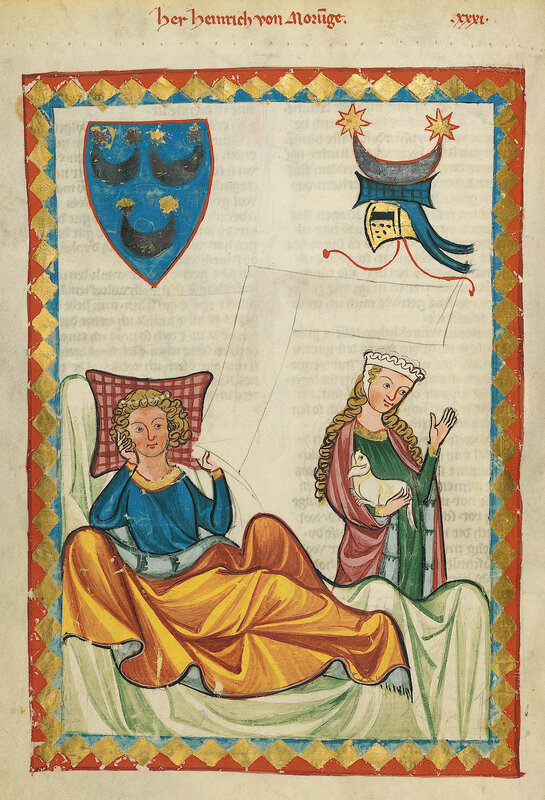 Codex_Manesse_076v_Heinrich_von_Morungen_1_