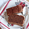 Cheesecake japonnais au chocolat
