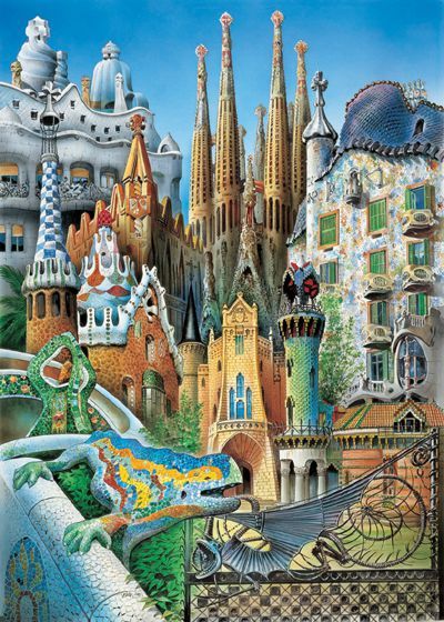 Mon coup de coeur à Barcelone - Gaudí - Un Chapitre En Catalan